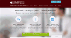 Desktop Screenshot of professionalcvexperts.co.uk