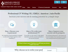 Tablet Screenshot of professionalcvexperts.co.uk